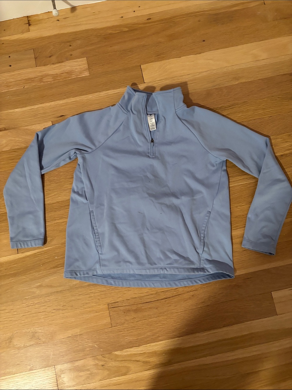 Light Blue girls
 Quarter-Zip Pullover Sweater